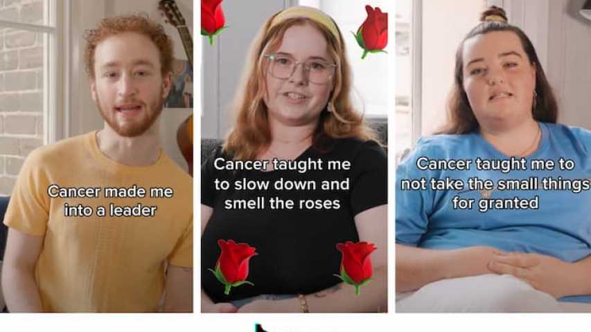 Screenshots from Canteen's TikTok videos